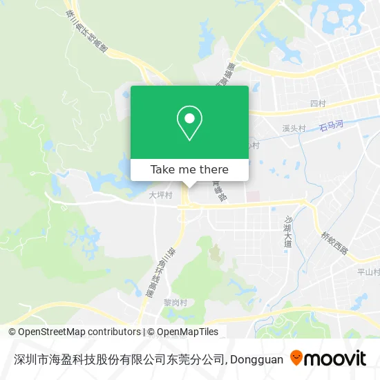 深圳市海盈科技股份有限公司东莞分公司 map