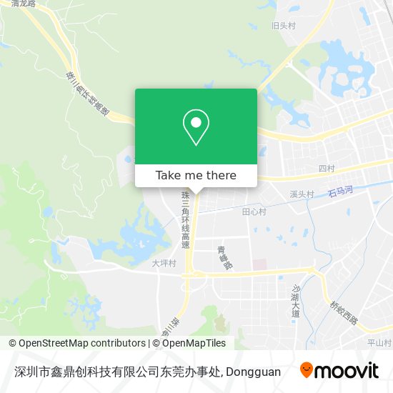 深圳市鑫鼎创科技有限公司东莞办事处 map