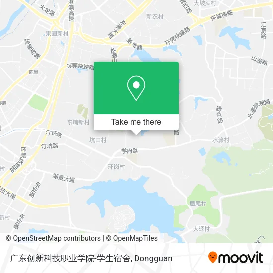 广东创新科技职业学院-学生宿舍 map