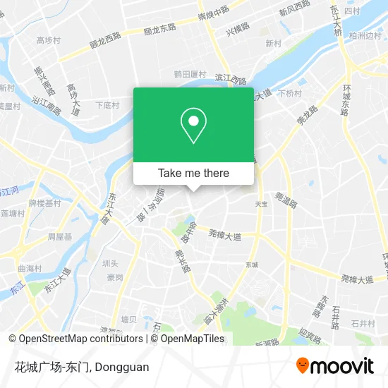 花城广场-东门 map