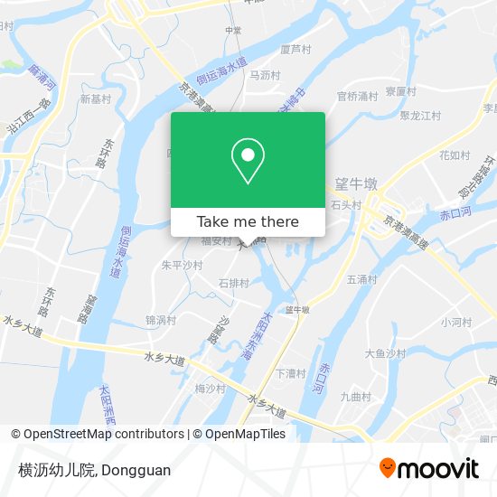 横沥幼儿院 map