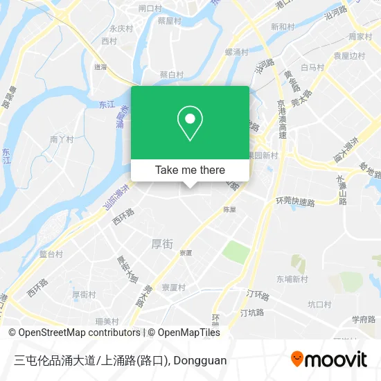 三屯伦品涌大道/上涌路(路口) map