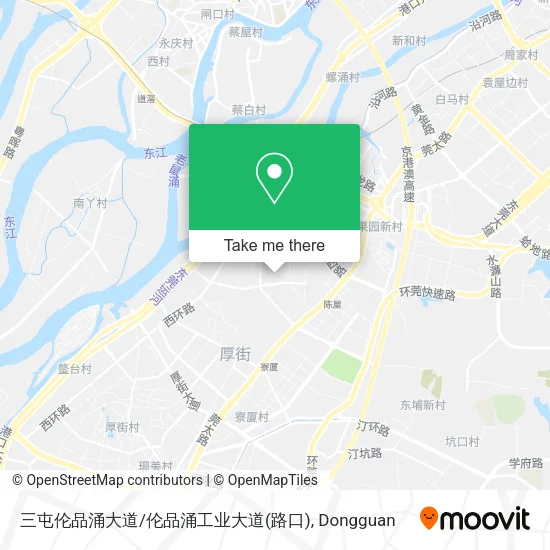 三屯伦品涌大道/伦品涌工业大道(路口) map