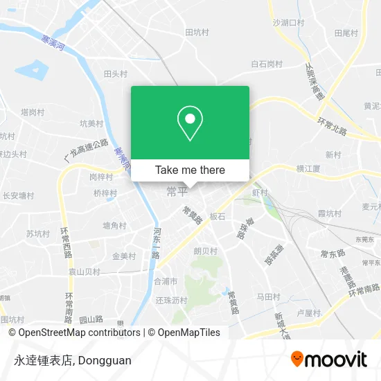 永逹锺表店 map