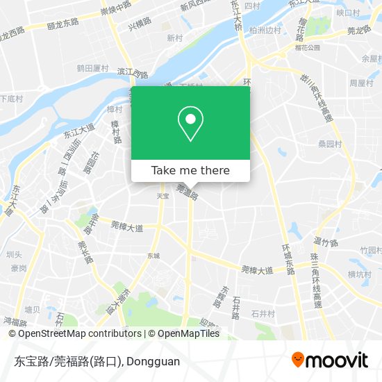 东宝路/莞福路(路口) map