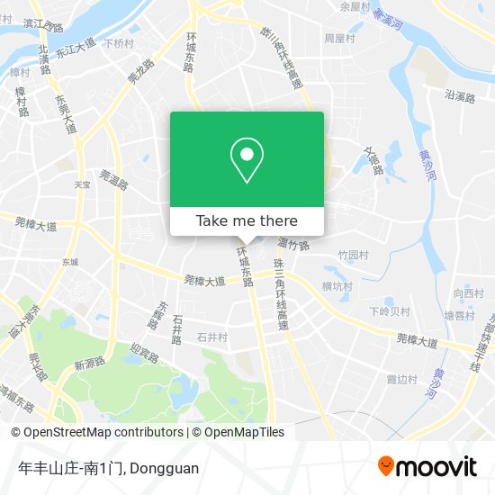年丰山庄-南1门 map