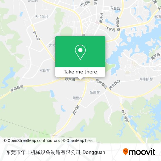 东莞市年丰机械设备制造有限公司 map