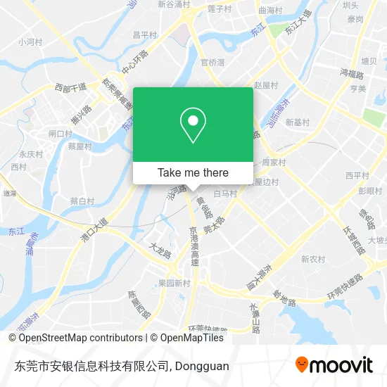 东莞市安银信息科技有限公司 map