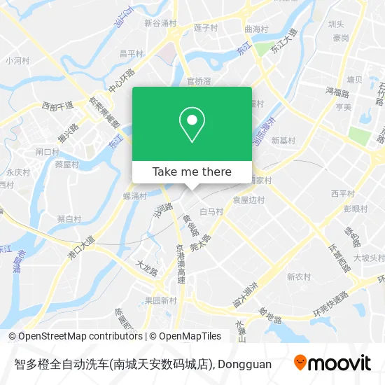 智多橙全自动洗车(南城天安数码城店) map