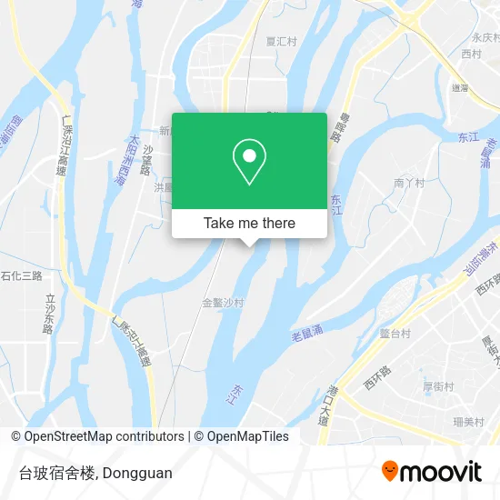 台玻宿舍楼 map