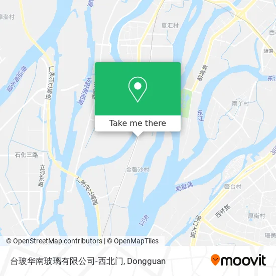 台玻华南玻璃有限公司-西北门 map