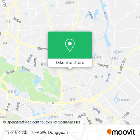 百业五金城二期-A5栋 map