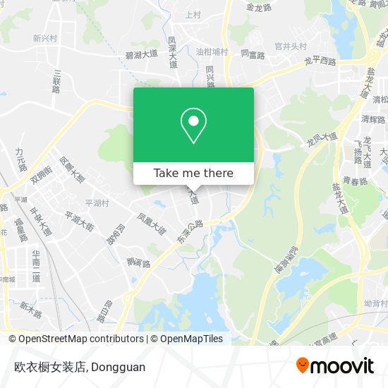 欧衣橱女装店 map