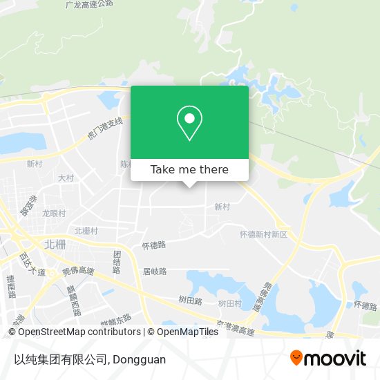 以纯集团有限公司 map