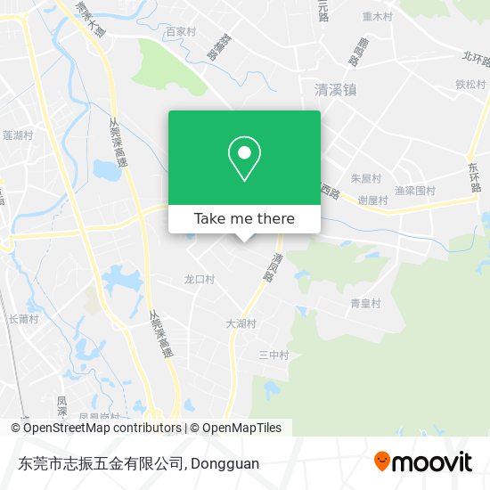 东莞市志振五金有限公司 map