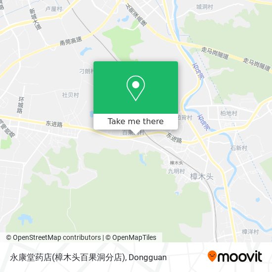 永康堂药店(樟木头百果洞分店) map