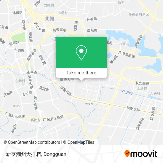 新亨潮州大排档 map