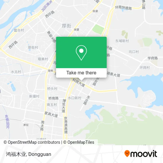 鸿福木业 map