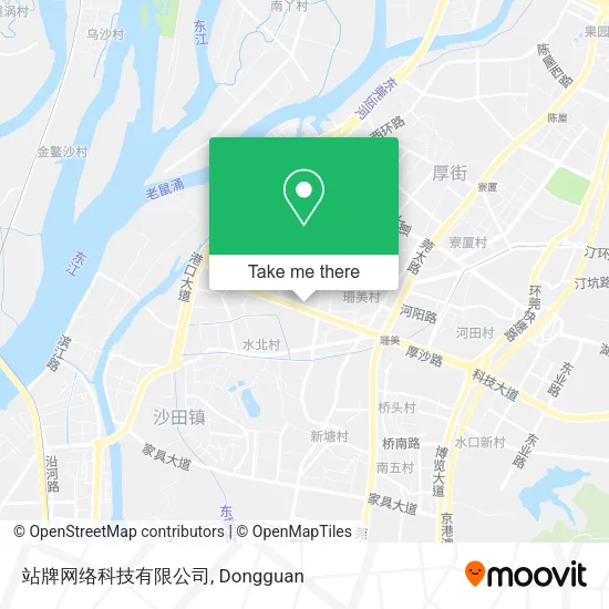 站牌网络科技有限公司 map