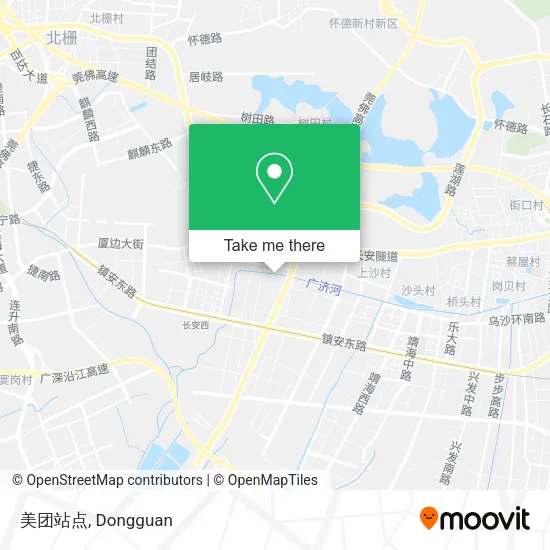 美团站点 map