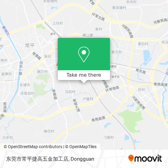 东莞市常平捷高五金加工店 map
