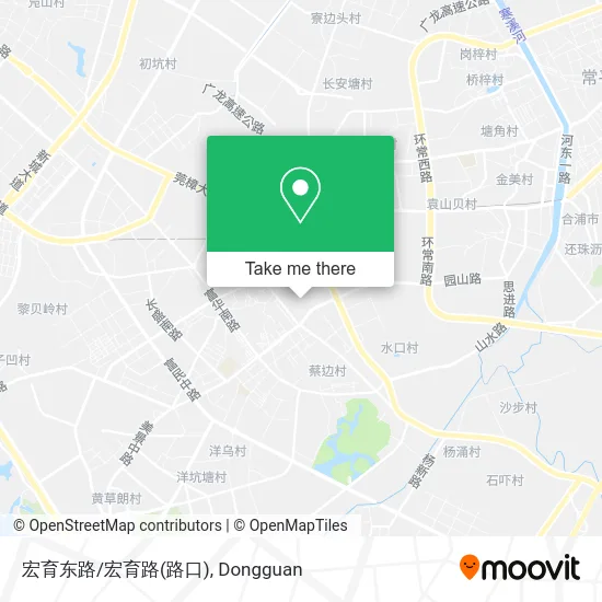 宏育东路/宏育路(路口) map