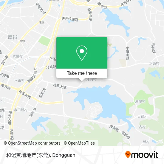 和记黄埔地产(东莞) map