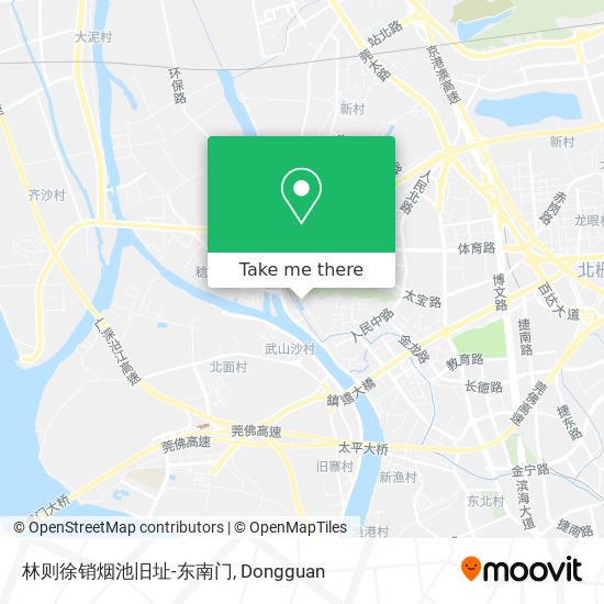 林则徐销烟池旧址-东南门 map