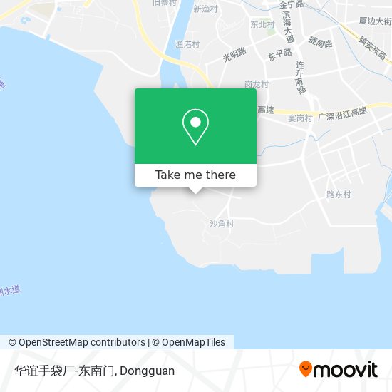 华谊手袋厂-东南门 map