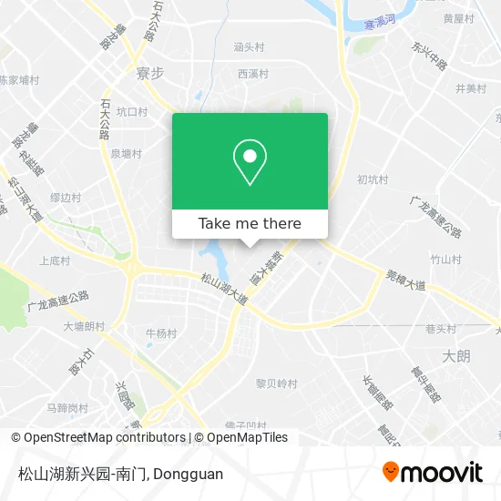 松山湖新兴园-南门 map