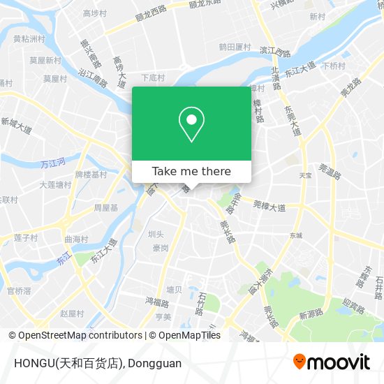 HONGU(天和百货店) map