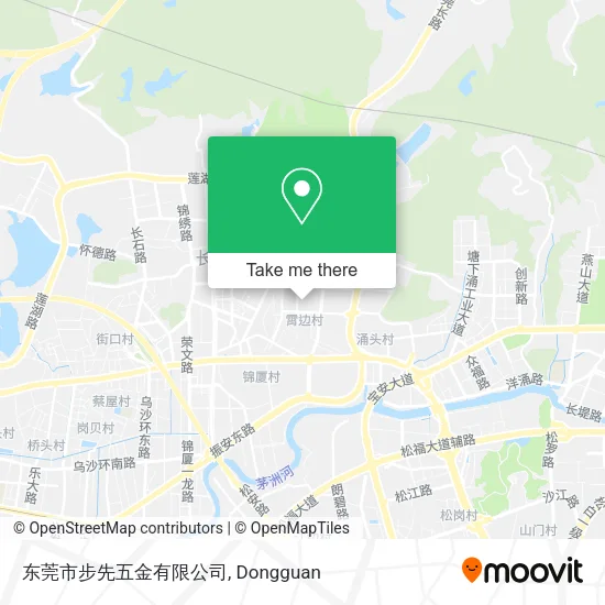 东莞市步先五金有限公司 map