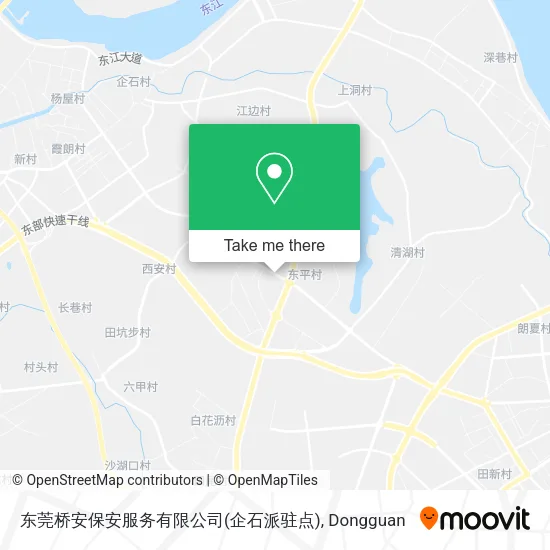 东莞桥安保安服务有限公司(企石派驻点) map
