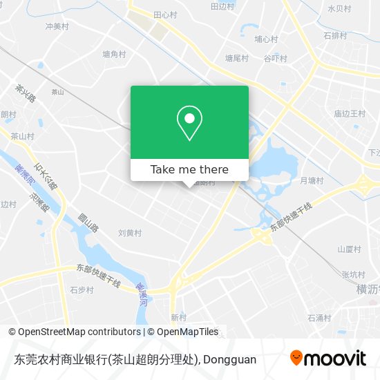 东莞农村商业银行(茶山超朗分理处) map