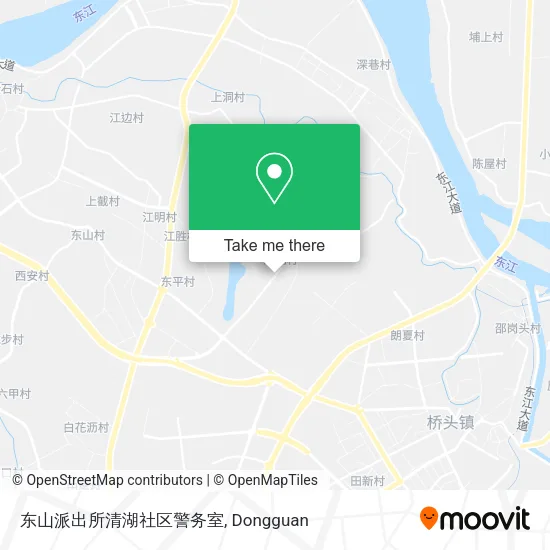 东山派出所清湖社区警务室 map