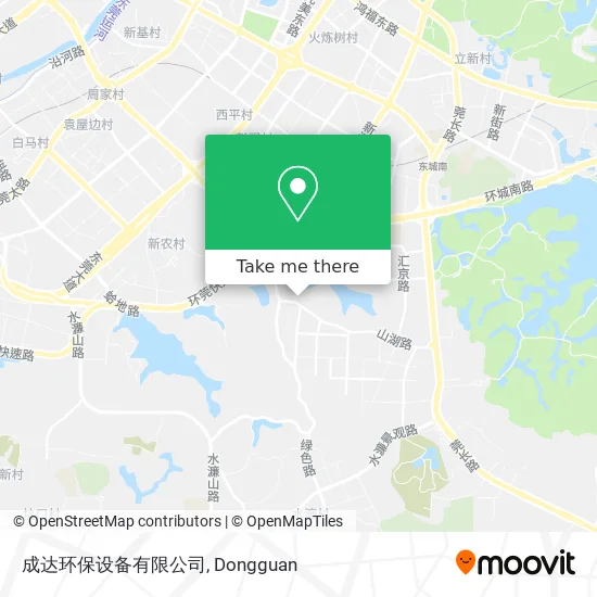 成达环保设备有限公司 map