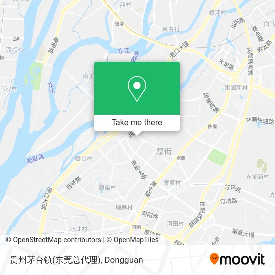 贵州茅台镇(东莞总代理) map