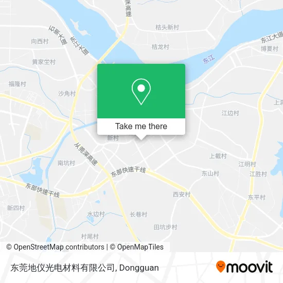东莞地仪光电材料有限公司 map