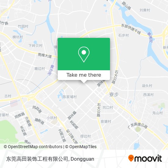 东莞高田装饰工程有限公司 map