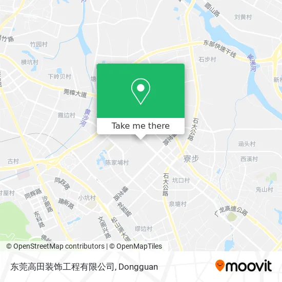 东莞高田装饰工程有限公司 map