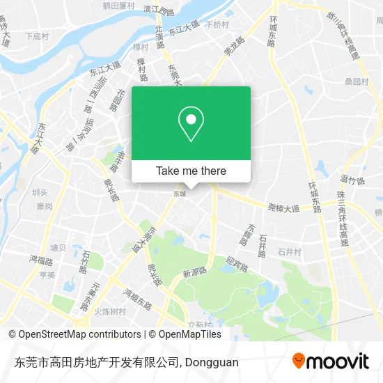 东莞市高田房地产开发有限公司 map