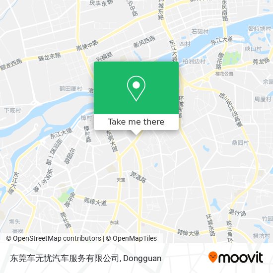 东莞车无忧汽车服务有限公司 map