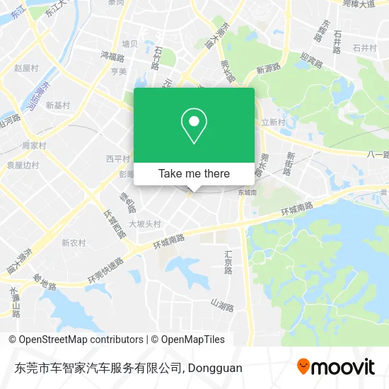 东莞市车智家汽车服务有限公司 map