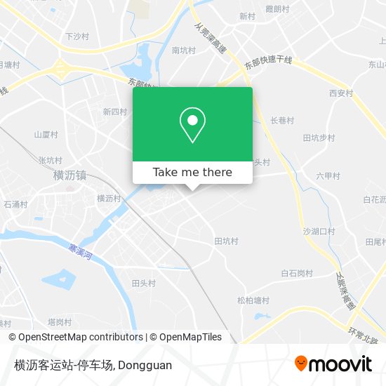 横沥客运站-停车场 map