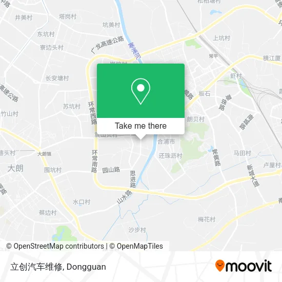 立创汽车维修 map