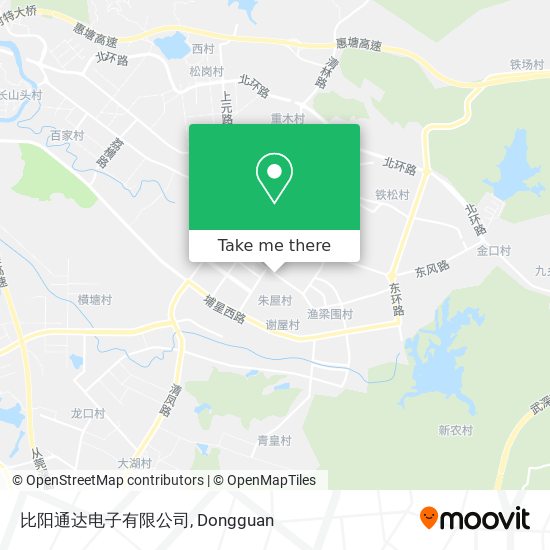 比阳通达电子有限公司 map