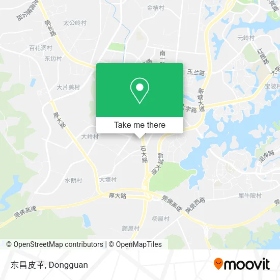 东昌皮革 map