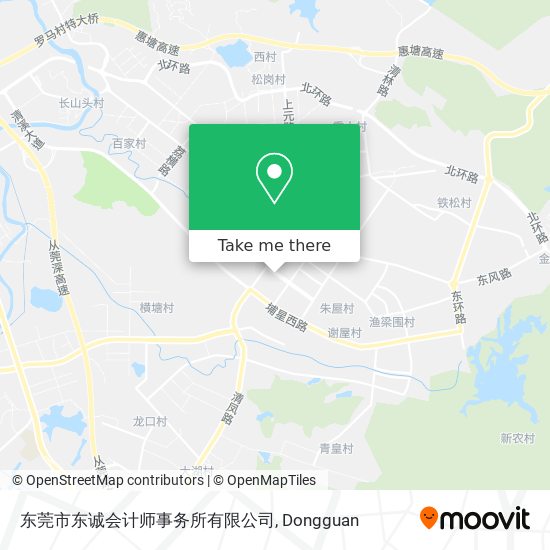 东莞市东诚会计师事务所有限公司 map
