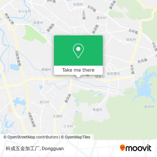 科成五金加工厂 map