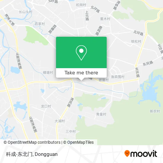 科成-东北门 map